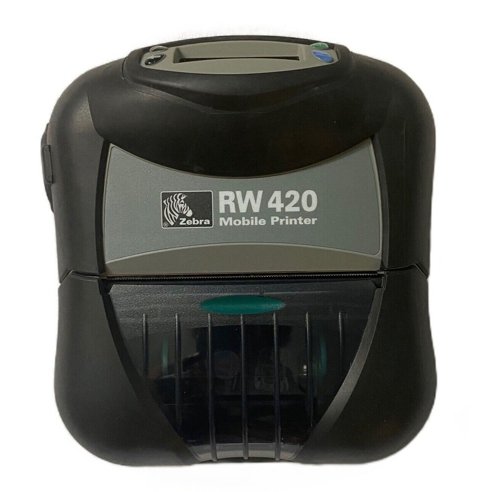 Zebra RW420 Mobile Thermal Label Printer Open Box New